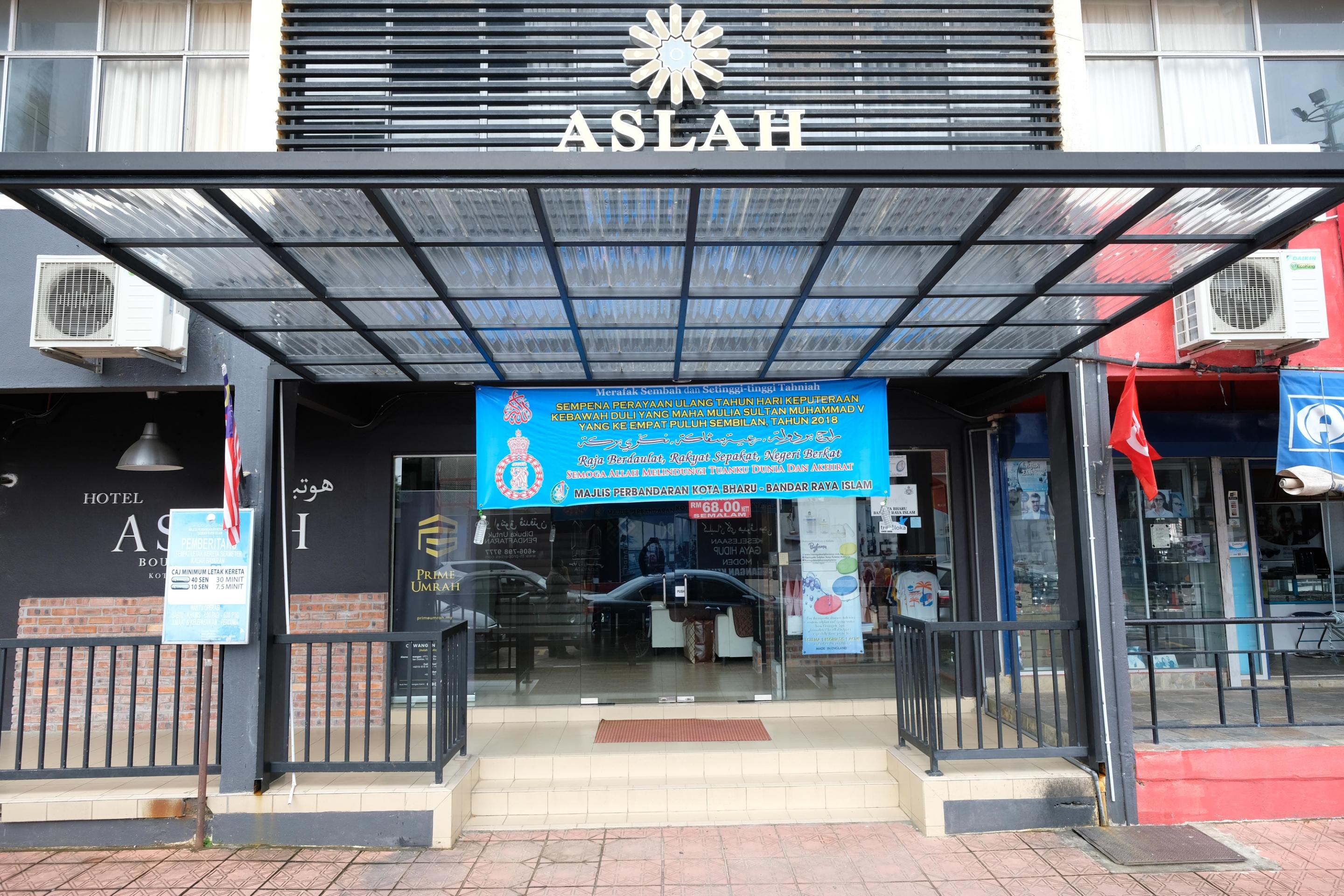 Oyo 559 Aslah Boutique Hotel Kota Bharu Exterior foto